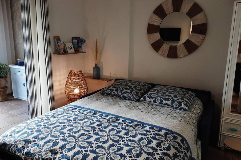 "Ti Sable" Agreable Studio Climatise, Jolie Vue Mer, Piscine A Cavalaire Sur Mer Golfe De St-Tropez Exterior foto