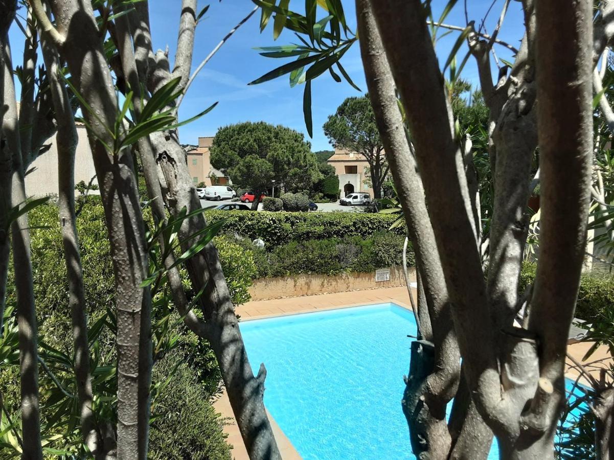 "Ti Sable" Agreable Studio Climatise, Jolie Vue Mer, Piscine A Cavalaire Sur Mer Golfe De St-Tropez Exterior foto