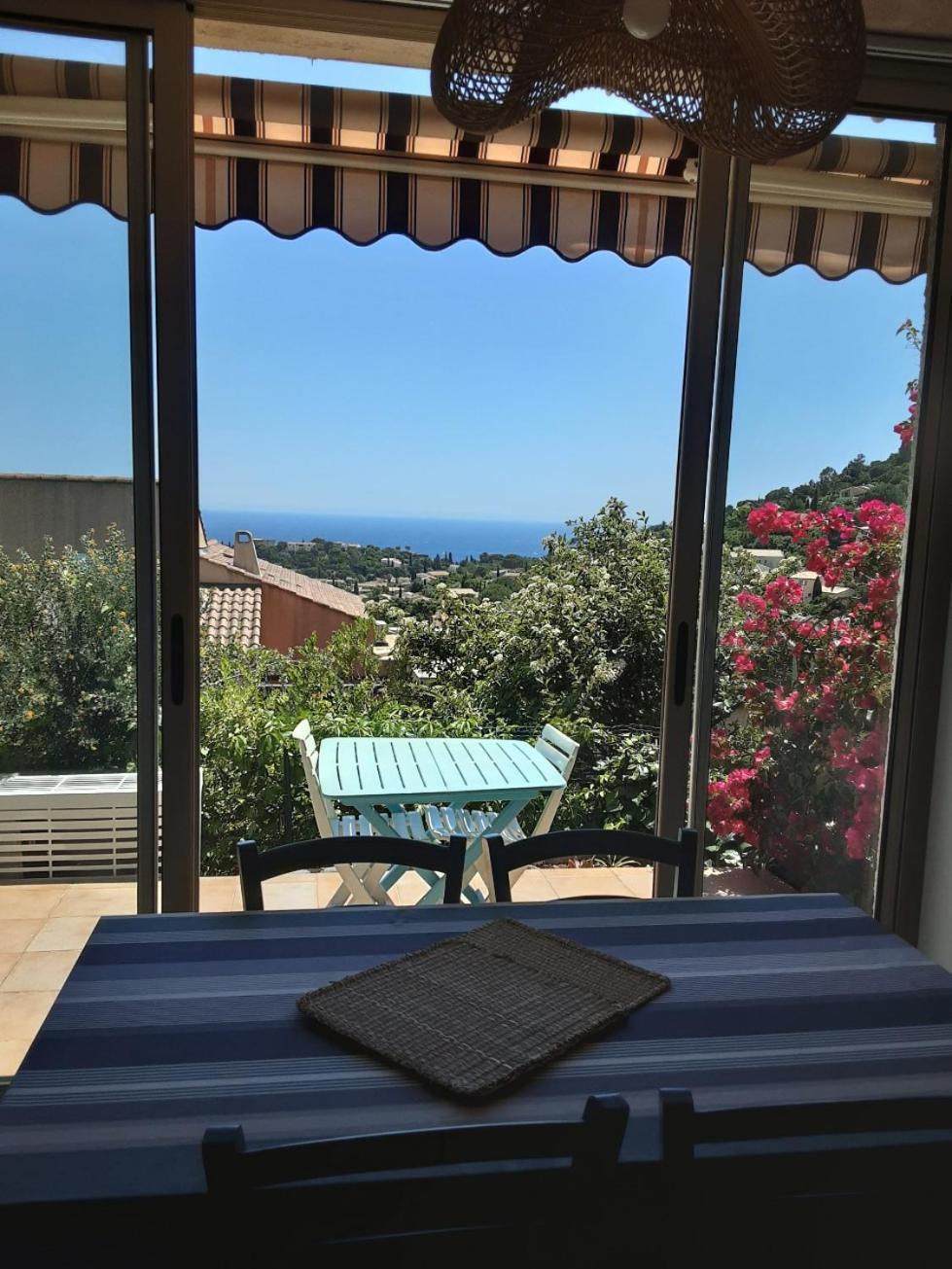 "Ti Sable" Agreable Studio Climatise, Jolie Vue Mer, Piscine A Cavalaire Sur Mer Golfe De St-Tropez Exterior foto