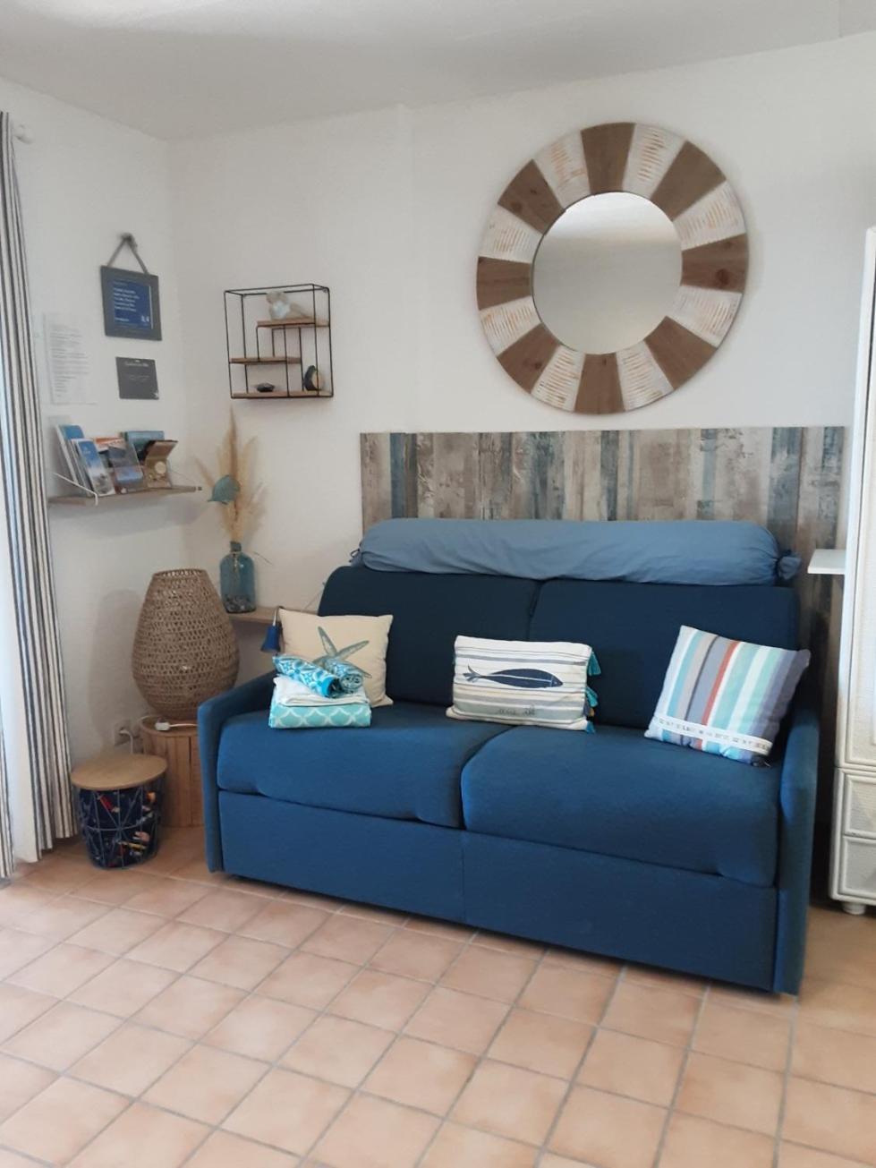 "Ti Sable" Agreable Studio Climatise, Jolie Vue Mer, Piscine A Cavalaire Sur Mer Golfe De St-Tropez Exterior foto
